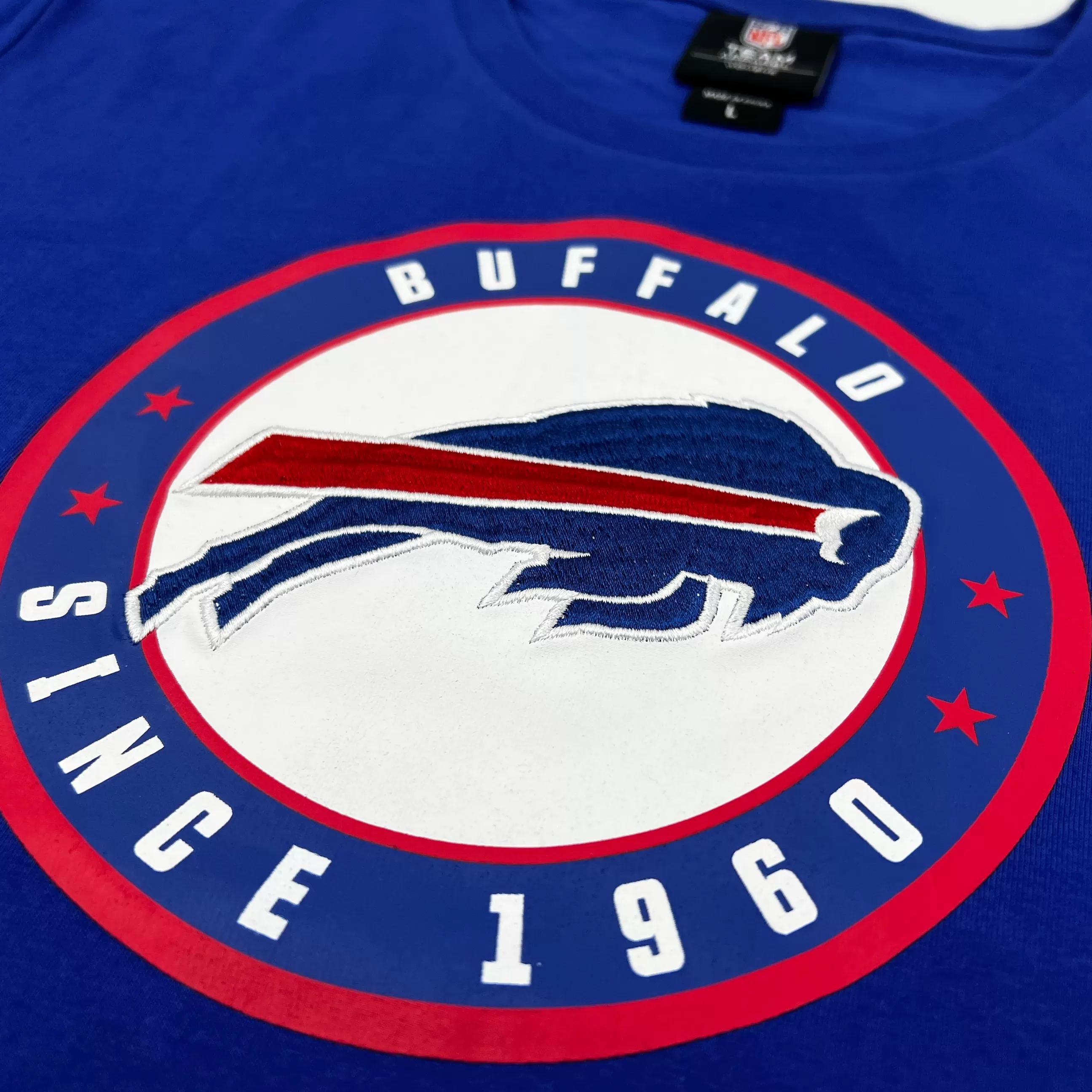 Women's New Era Buffalo Bills Royal 2023 Official Draft T-Shirt