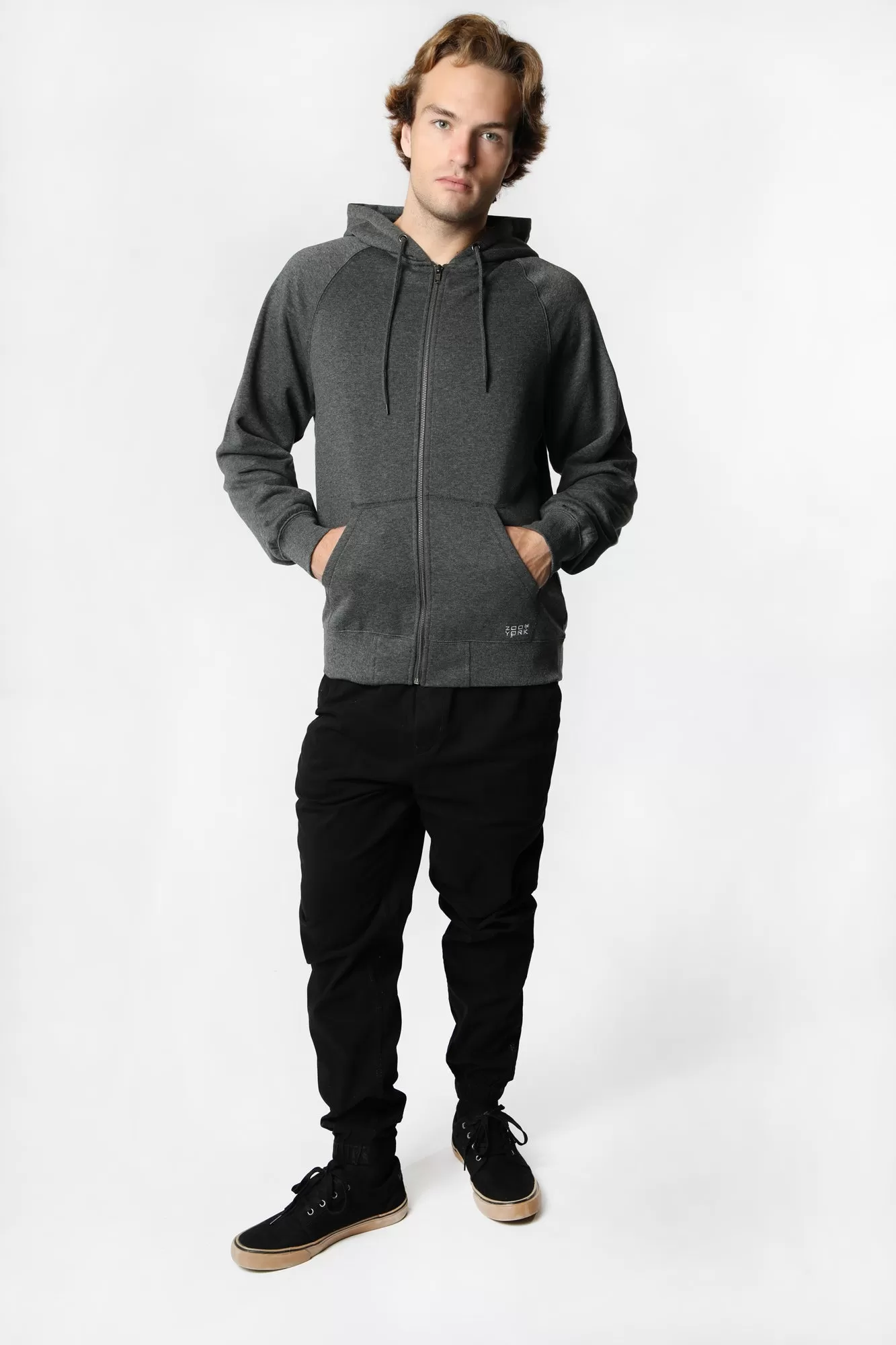 Zoo York Mens Classic Zip-Up Hoodie